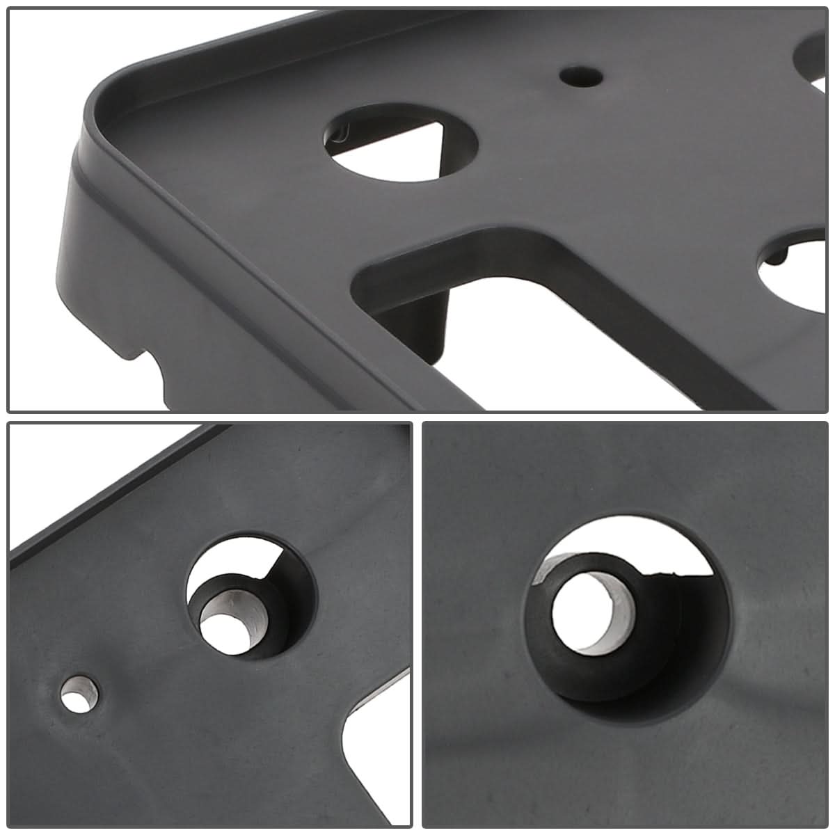 2019-2021 Toyota Avalon Front License Plate Mounting Bracket Black