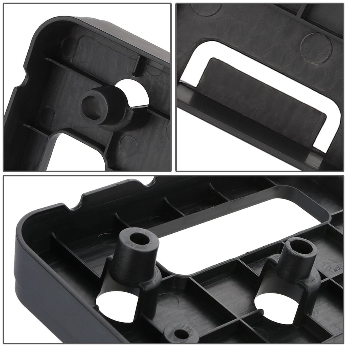 2019-2021 Toyota Avalon Front License Plate Mounting Bracket Black