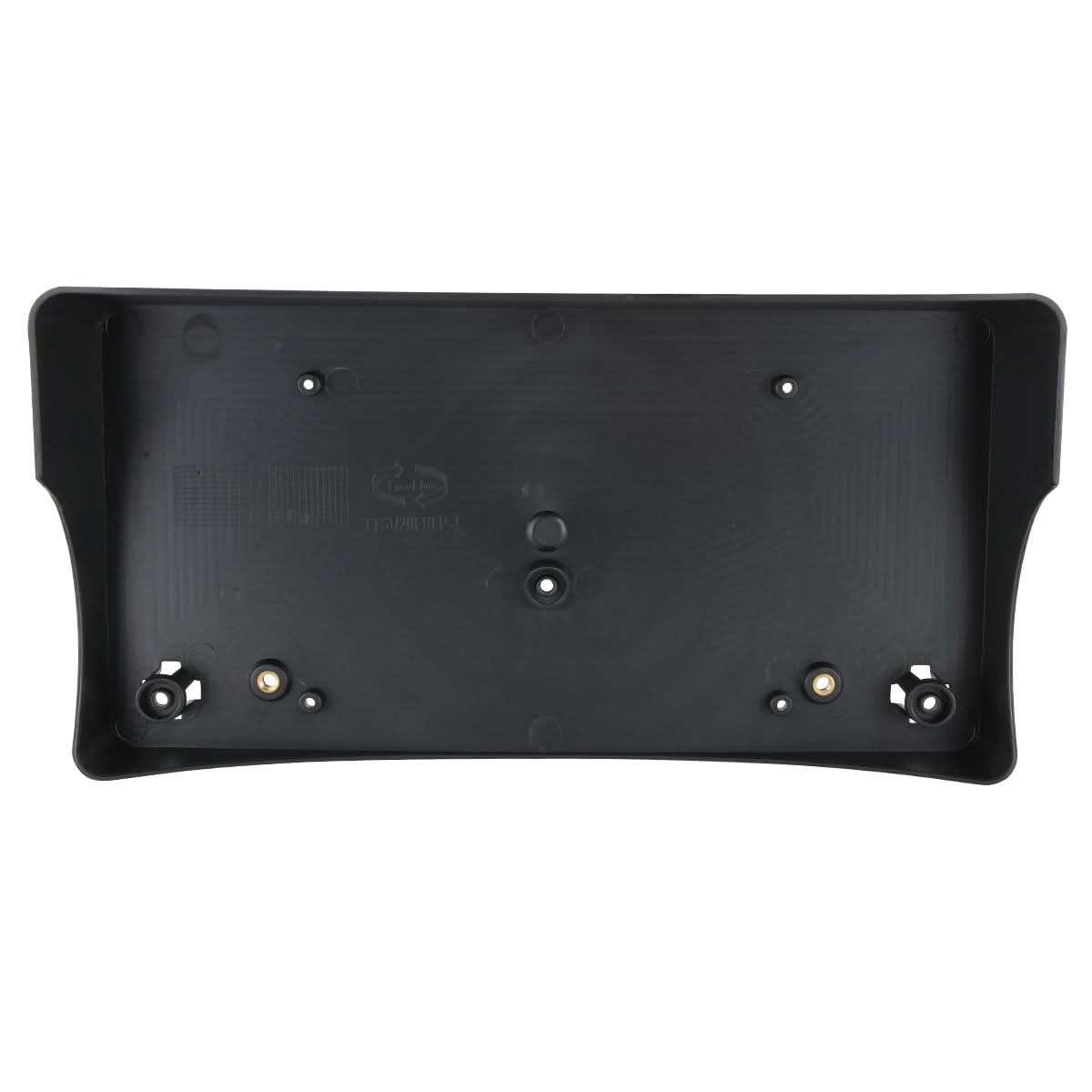 2020 Toyota GR Supra Front License Plate Mounting Bracket - Black
