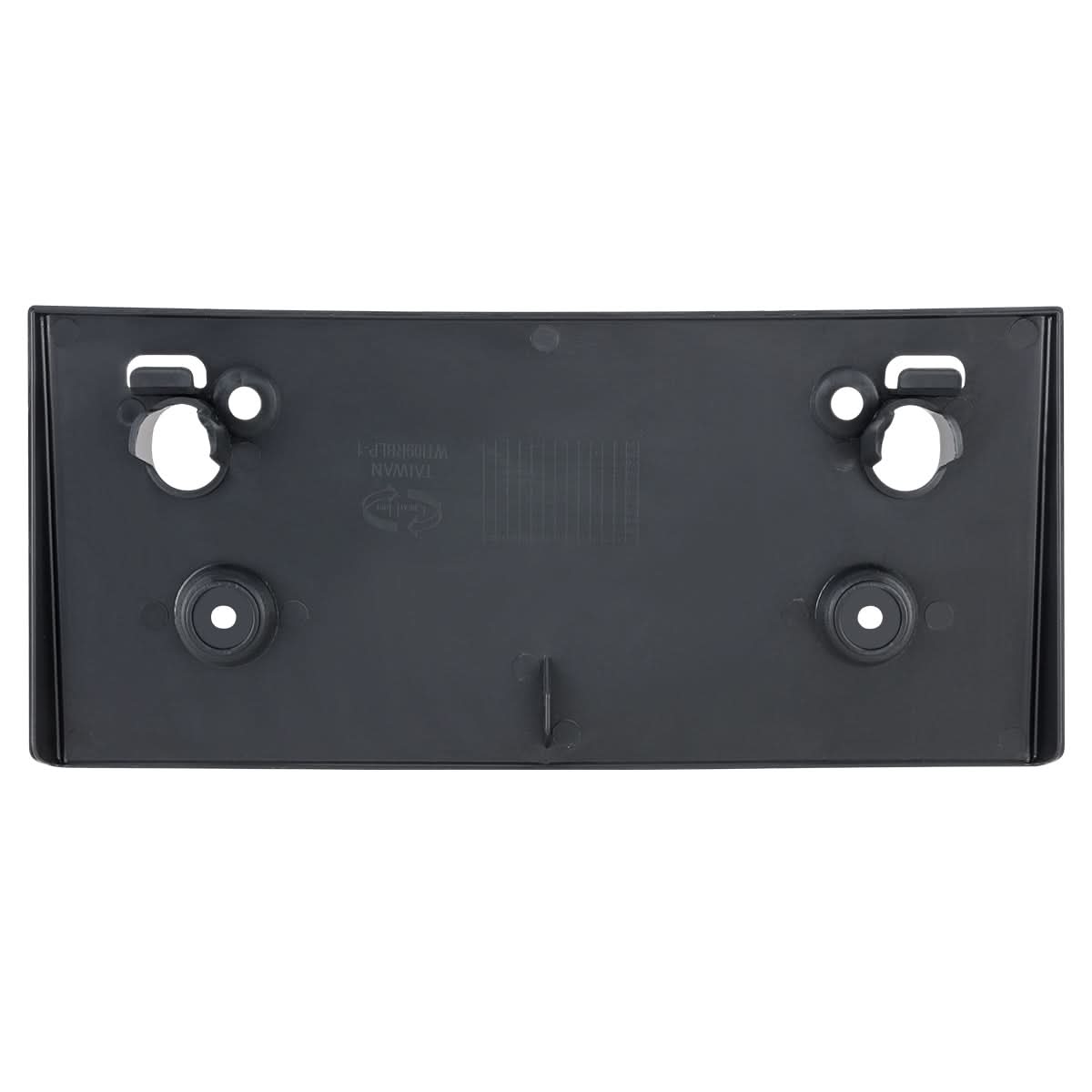 09-18 Volkswagen Tiguan Rear License Plate Mounting Bracket - Black