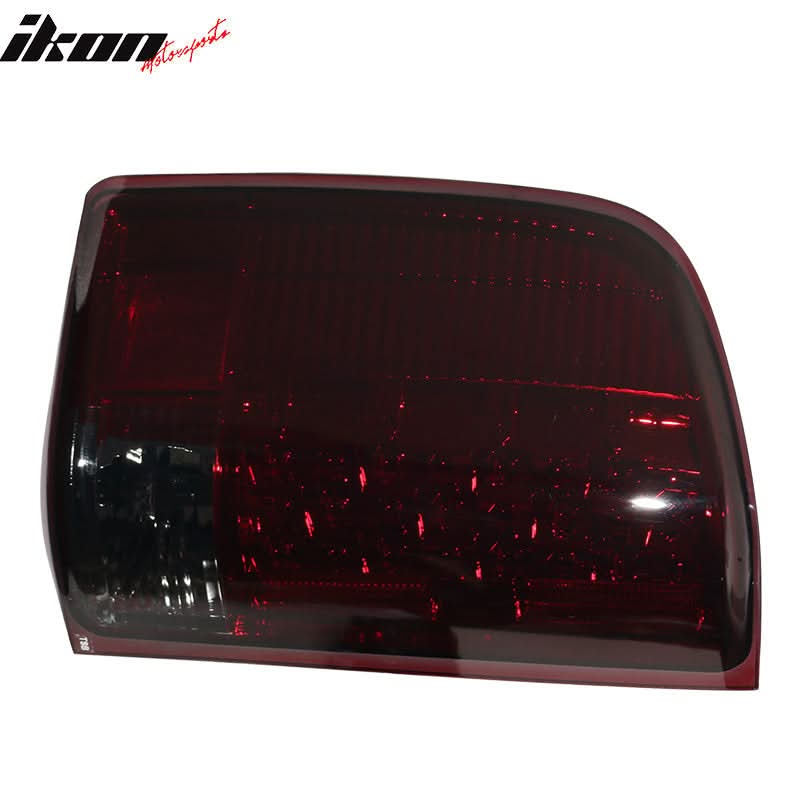 Fits 07-13 Chevy Silverado LED C Tail Light Housing Red Smoke Lens