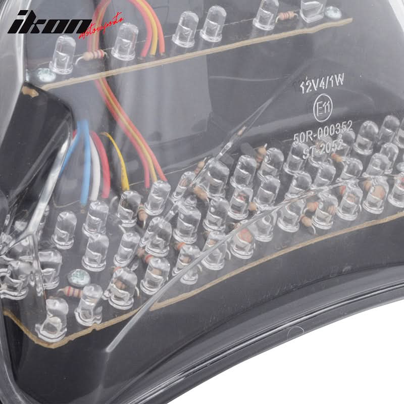 Fits 04-05 Suzuki GSX R600 R750 Led Tail Light With Signal Rear Lamp