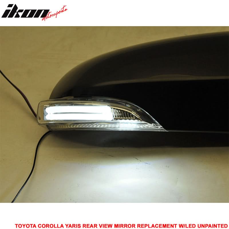 2014-2016 Toyota Corolla Side Mirror Outer Shell Replacement & CCFL