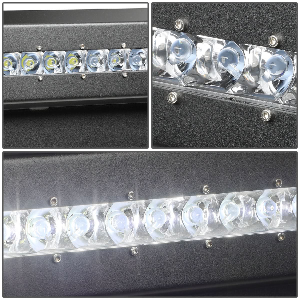 Universal Front Bumper Guard with LED Light