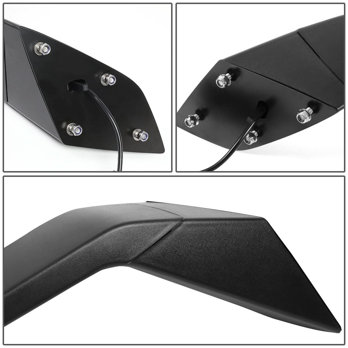 04-18 Volvo VN Series Chrome Sequential LED Hood Mirror Manual