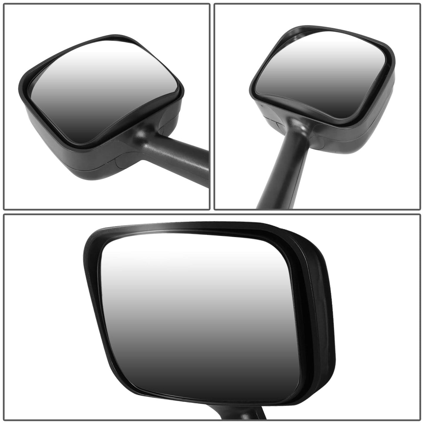 2008-2017 Freightliner Cascadia Hood Mirror Manual Amber LED