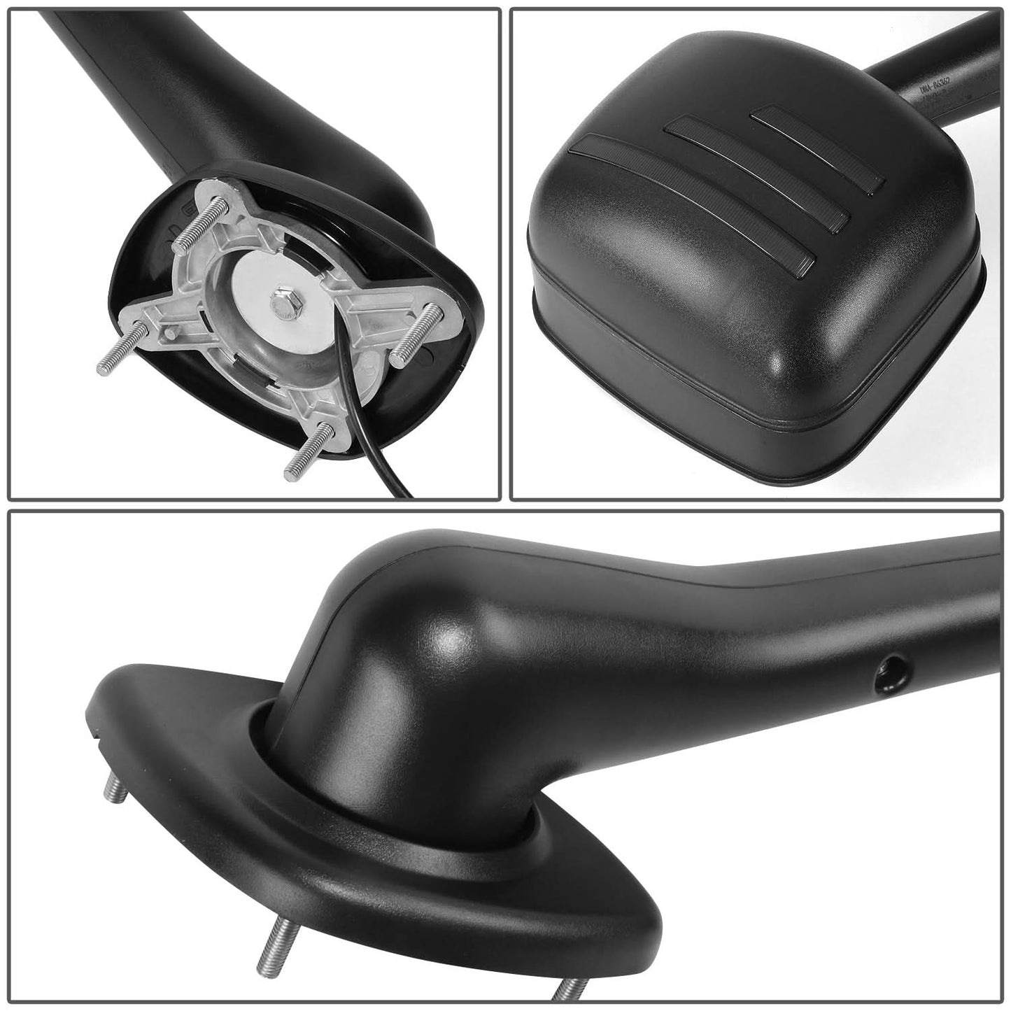 2008-2017 Freightliner Cascadia Hood Mirror Manual Amber LED