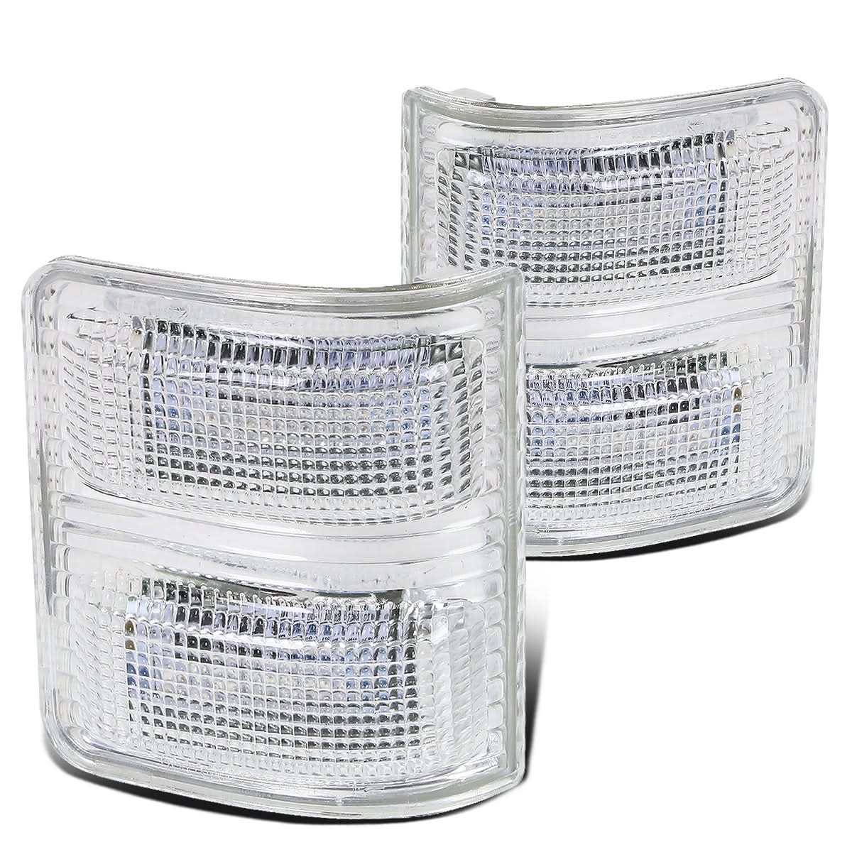08-15 Ford F-250 F-350 F-450 F-550 Towing Mirror Side Lights Pair Chrome