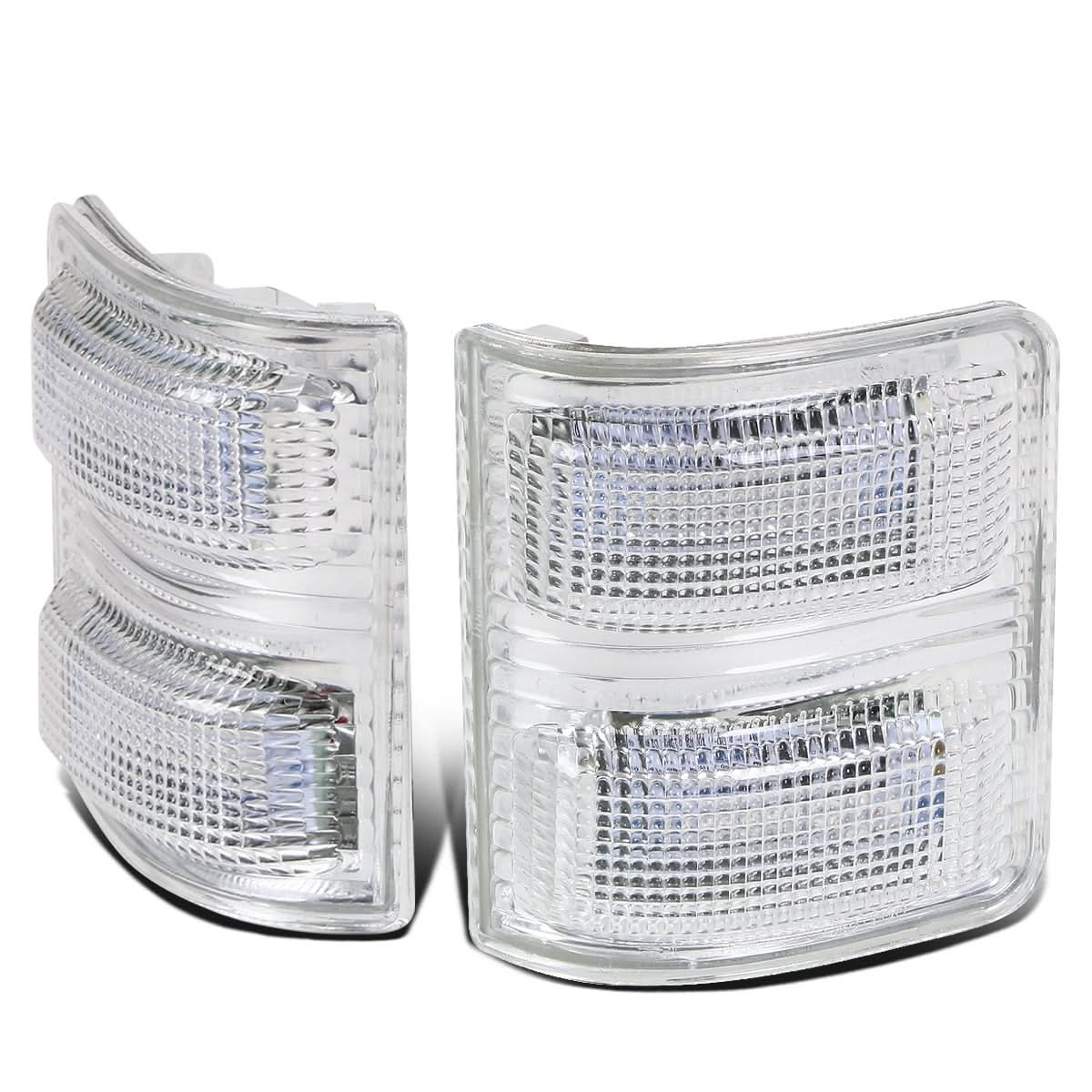 08-15 Ford F-250 F-350 F-450 F-550 Towing Mirror Side Lights Pair Chrome