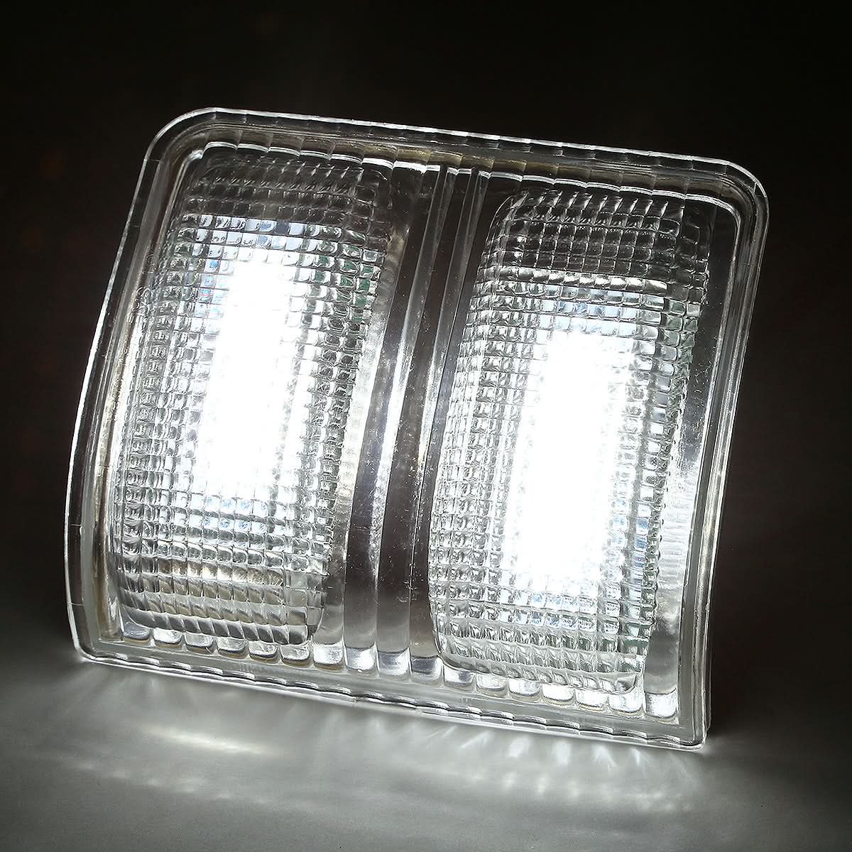 08-15 Ford F-250 F-350 F-450 F-550 Towing Mirror Side Lights Pair Chrome