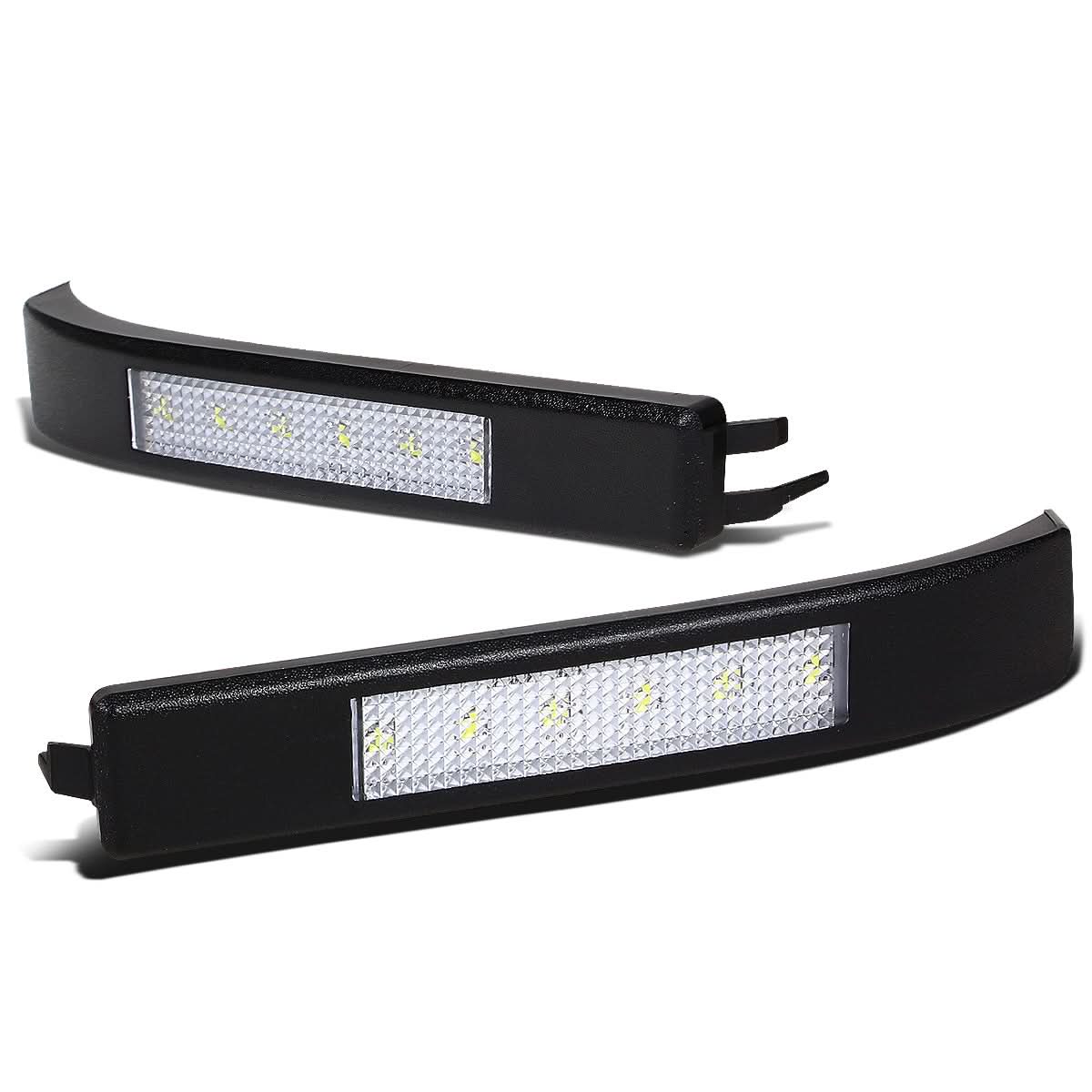 2009-2014 Ford F-150 Towing Mirror Side Lights - Chrome/White LED