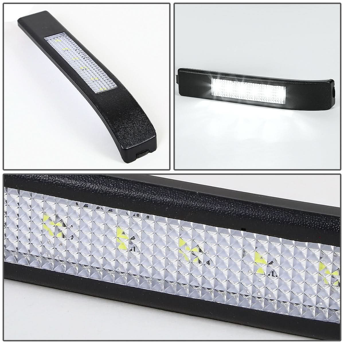 2009-2014 Ford F-150 Towing Mirror Side Lights - Chrome/White LED