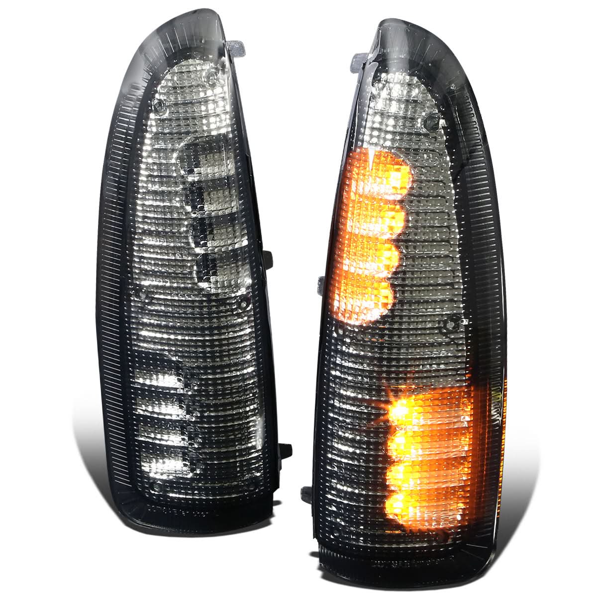 2000-2007 Ford F-250 F-350 Towing Mirror Side Lights - Smoke Amber LED
