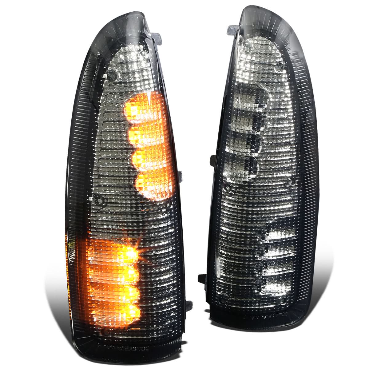 2000-2007 Ford F-250 F-350 Towing Mirror Side Lights - Smoke Amber LED