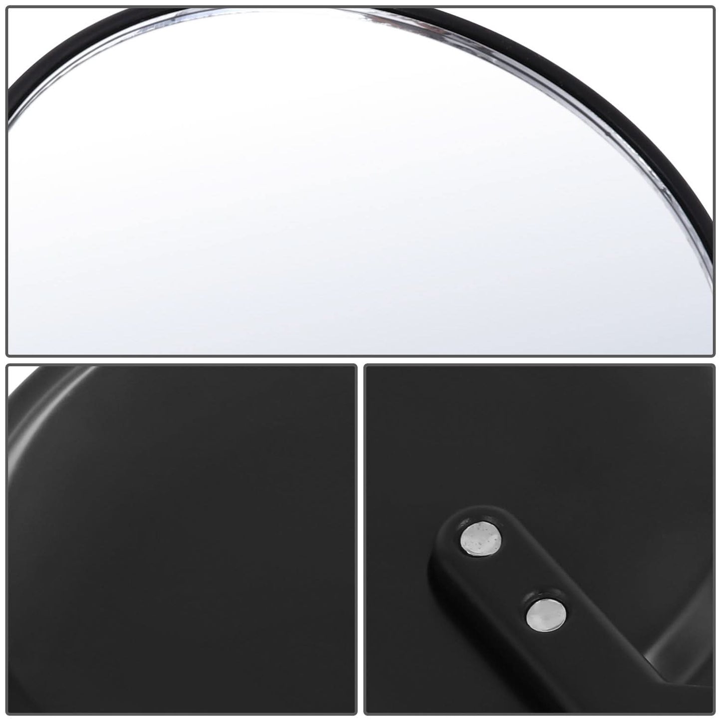 Motorcycle Bar End Mirror Black