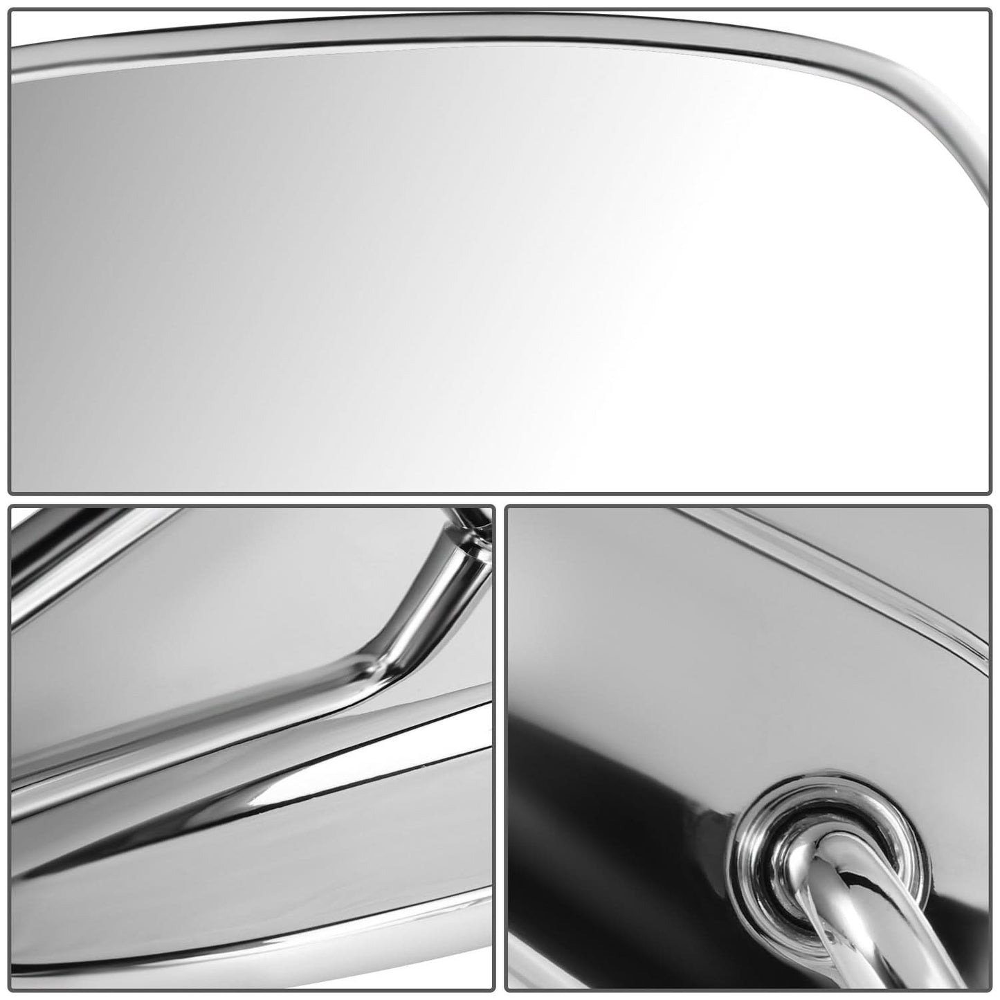 Universal Motorcycle Chrome Rearview Mirror