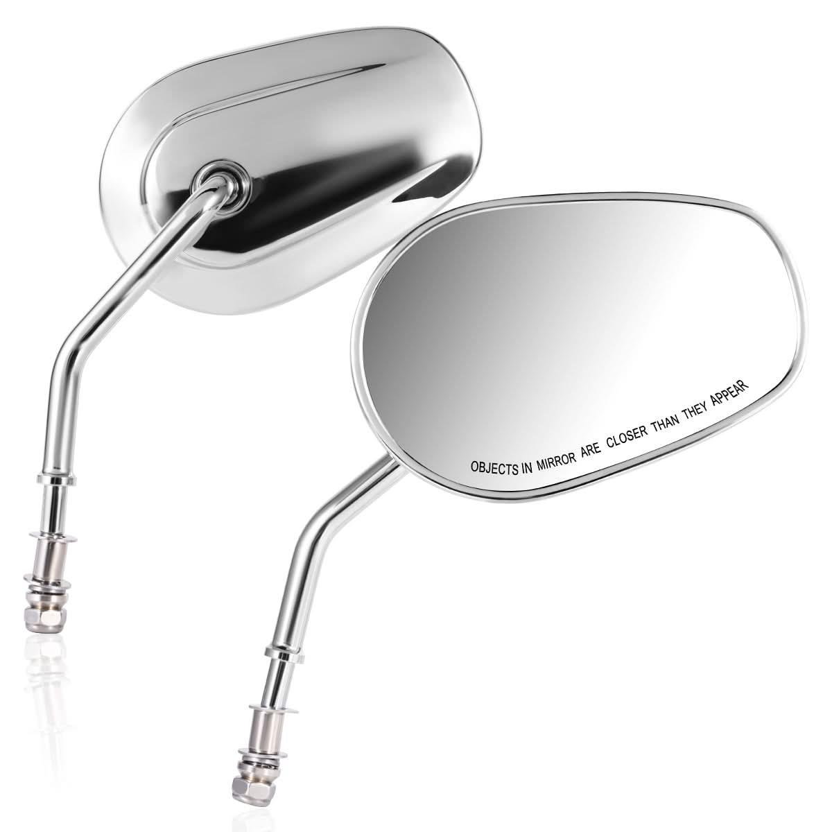 Universal Motorcycle Chrome Rearview Mirror