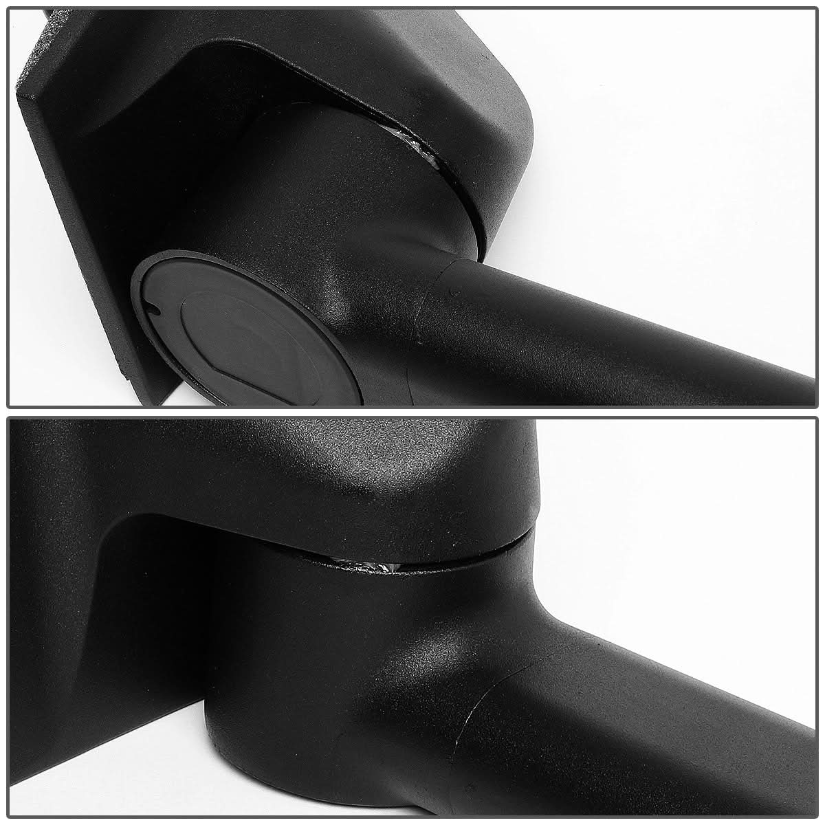 03-18 Chevy Express GMC Savana Manual Side Mirror Left Black