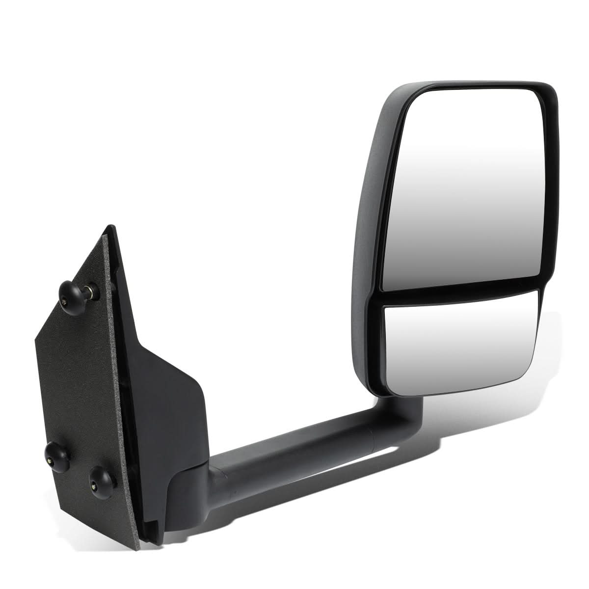 03-18 Chevy Express GMC Savana Manual Side Mirror Right Black
