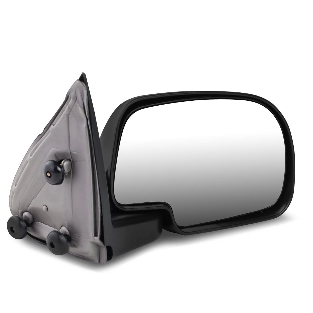 99-07 Chevy Silverado GMC Sierra Manual Side Mirror Right Black