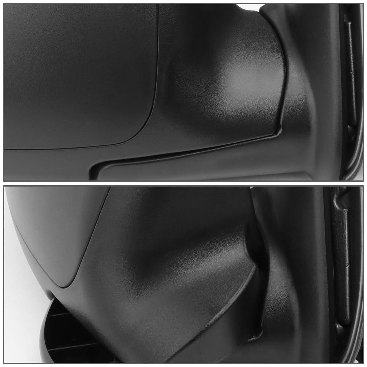 99-07 Chevy Silverado GMC Sierra Manual Side Mirror Right Black