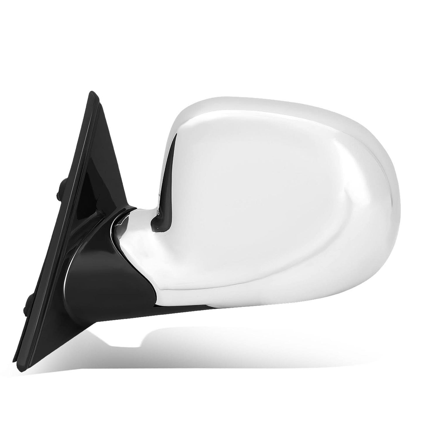 88-02 Chevrolet C/K Series Manual Power Side Mirror Left Black