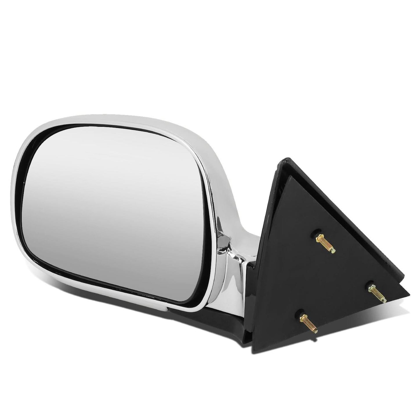 88-02 Chevrolet C/K Series Manual Power Side Mirror Left Black
