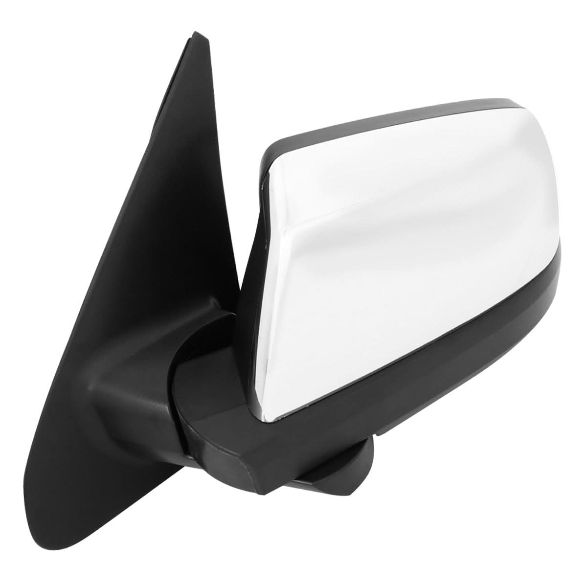 07-16 Toyota Tundra QE Style Manual Side Mirror - Chrome