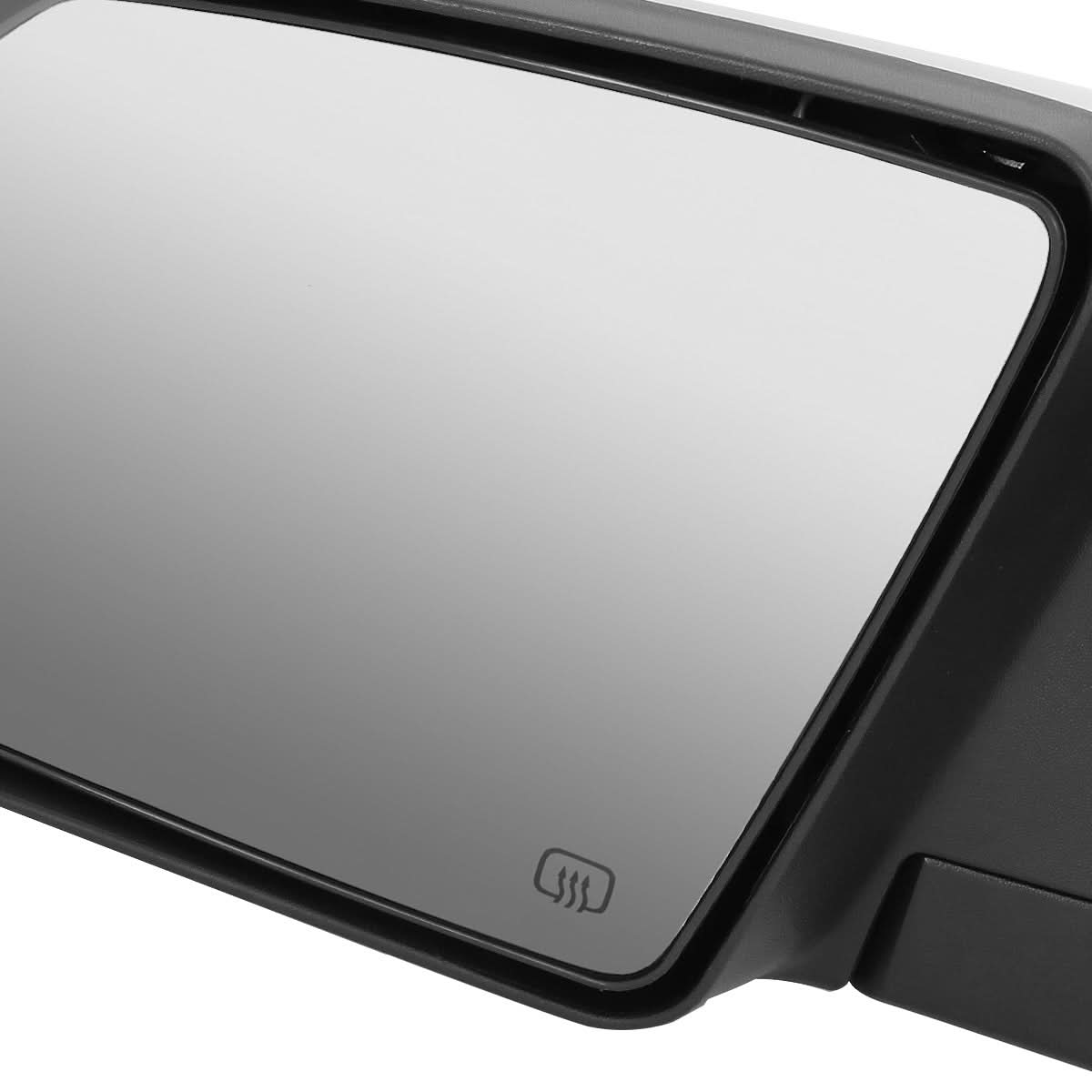 07-16 Toyota Tundra Powered Heated Side Mirror - Chrome Left