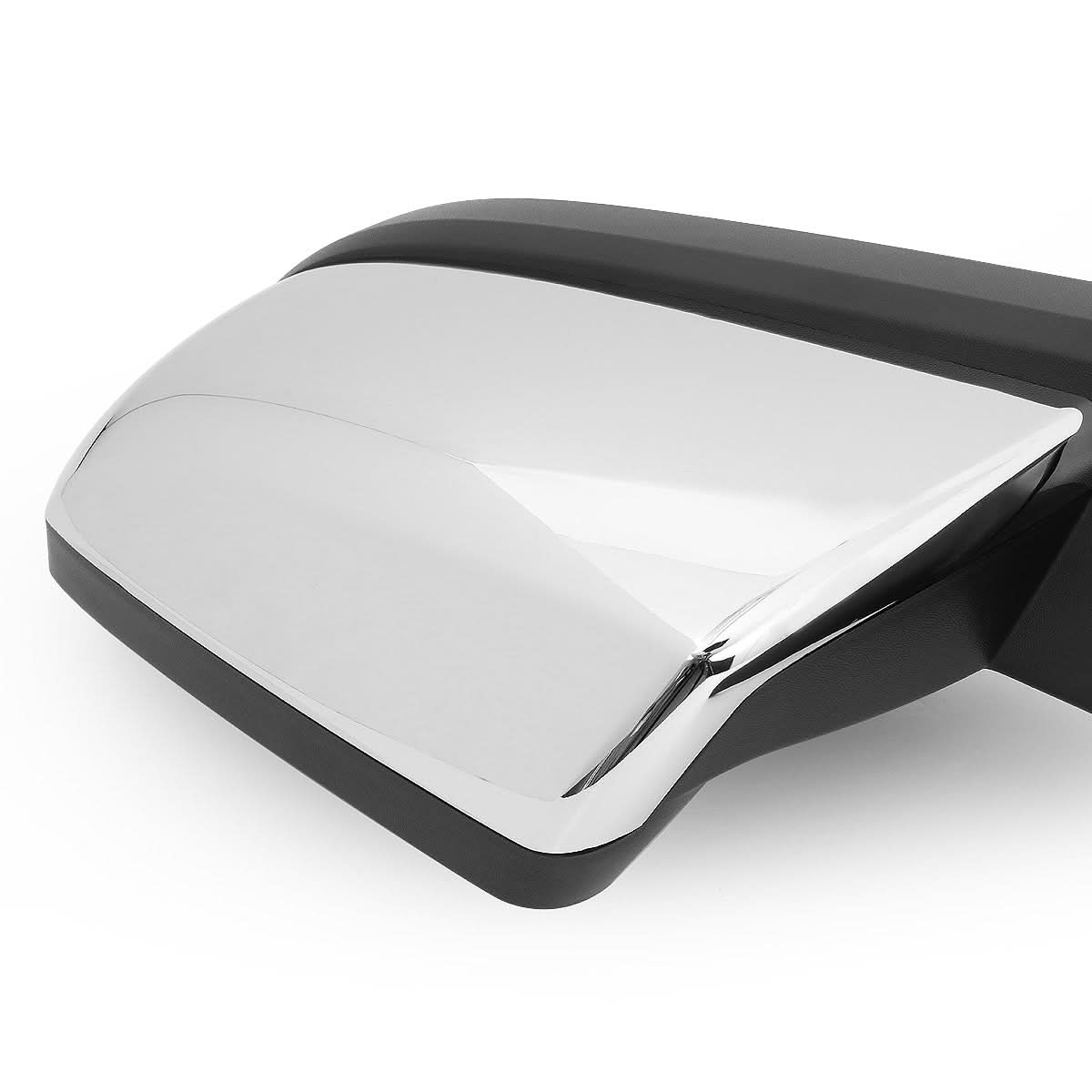 07-16 Toyota Tundra Powered Heated Side Mirror - Chrome Left