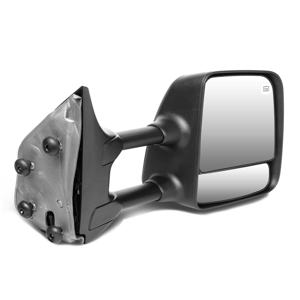 2004-2013 Nissan Titan Powered Heated Side Mirror - Right Black