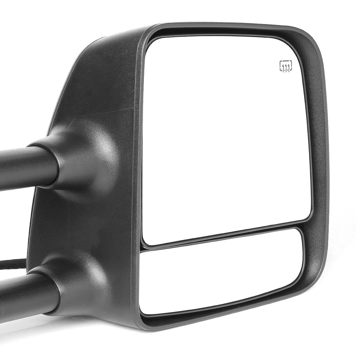 2004-2013 Nissan Titan Powered Heated Side Mirror - Right Black