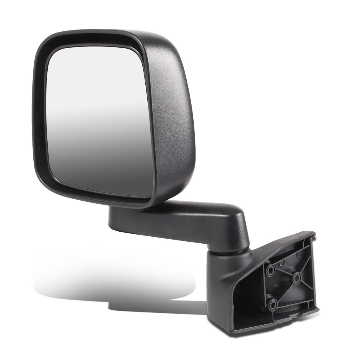 03-06 Jeep Wrangler QE Style Manual Side Mirror - Left Black