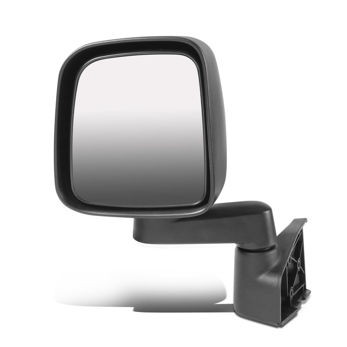 03-06 Jeep Wrangler QE Style Manual Side Mirror - Left Black