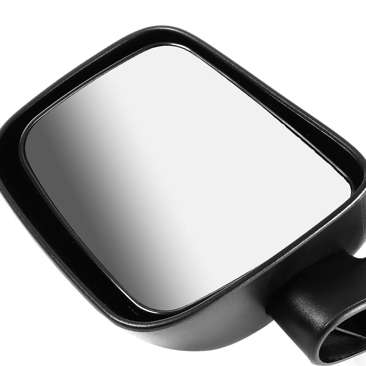 03-06 Jeep Wrangler QE Style Manual Side Mirror - Left Black