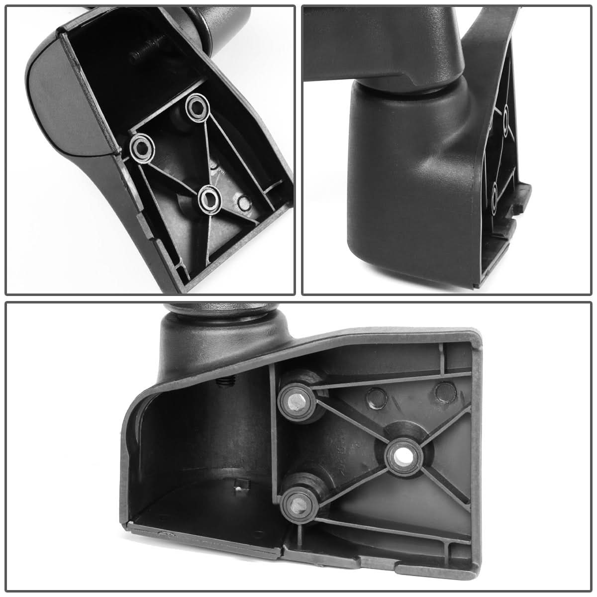 03-06 Jeep Wrangler QE Style Manual Side Mirror - Left Black