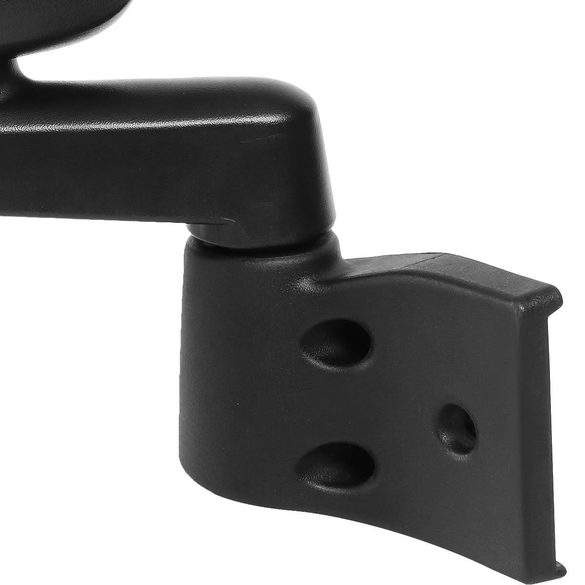 2003-2006 Jeep Wrangler Manual Side Mirror Right Black