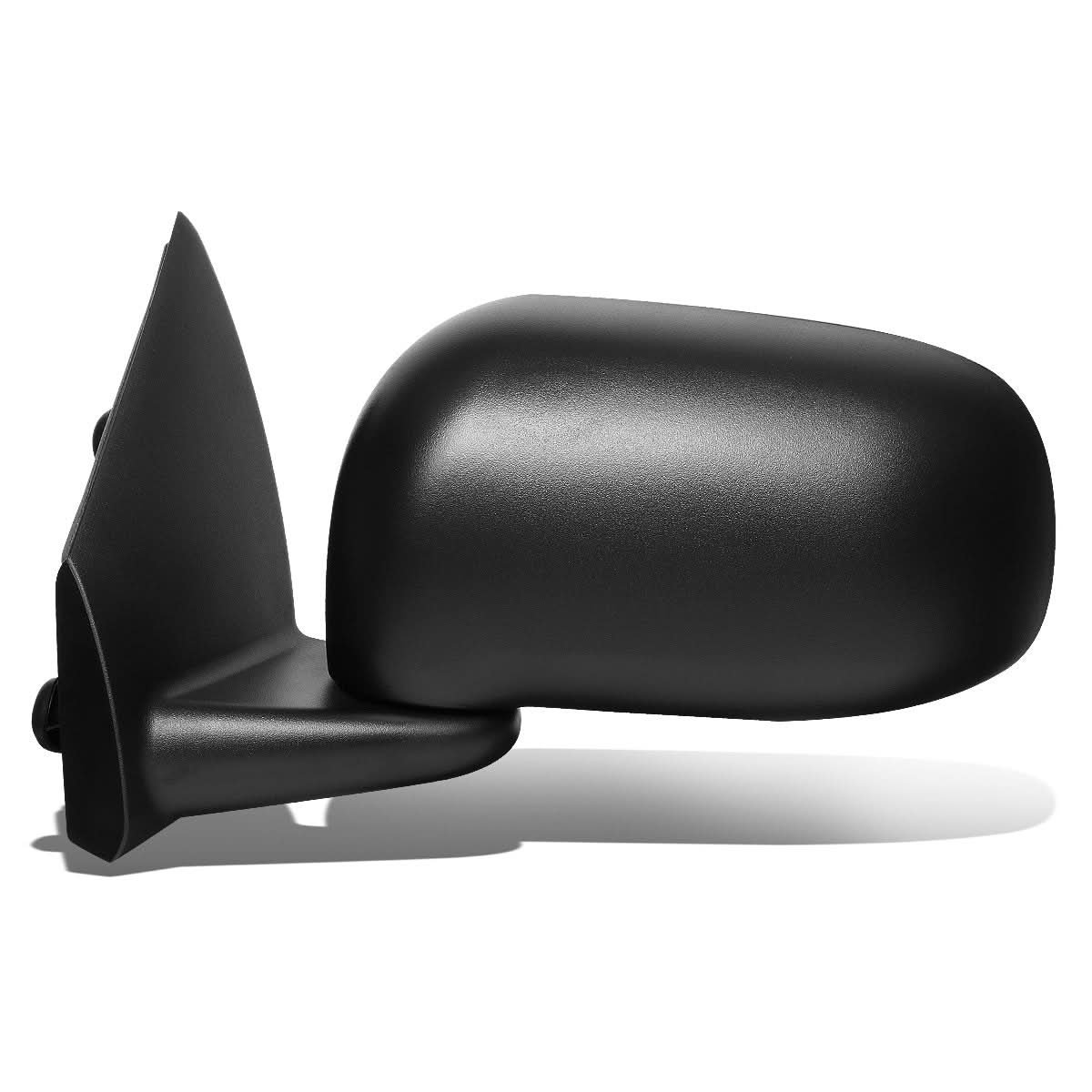 2004-2009 Dodge Durango Manual Side Mirror - Left Black