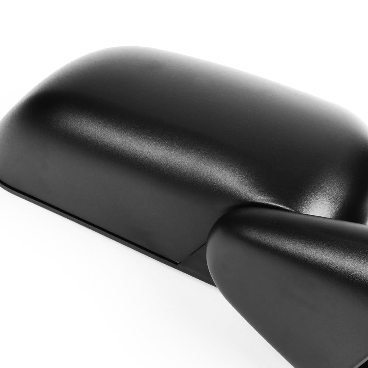 04-09 Dodge Durango Manual Side Mirror Right Black