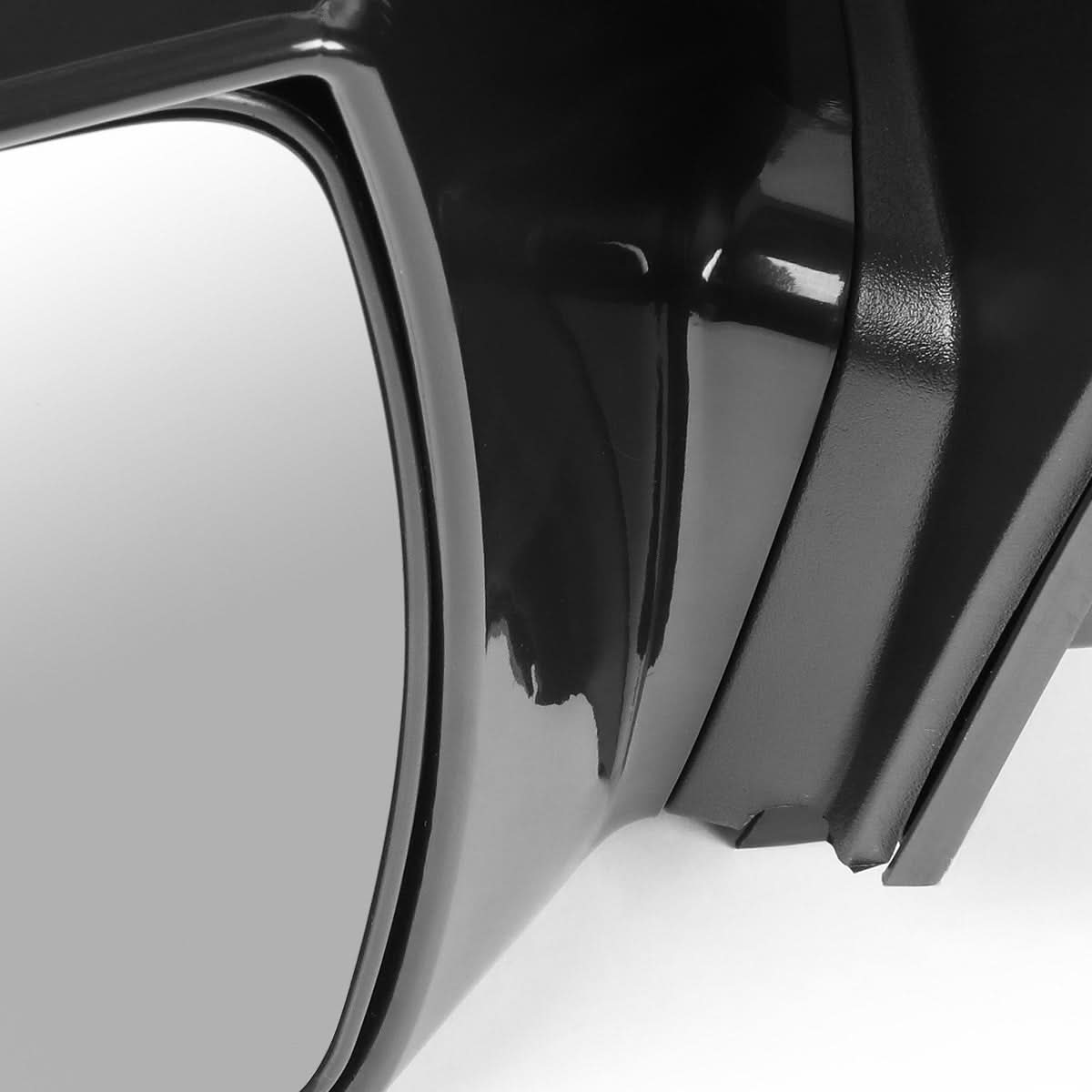 2006-2010 Hyundai Sonata Manual Side Mirror - Left Black