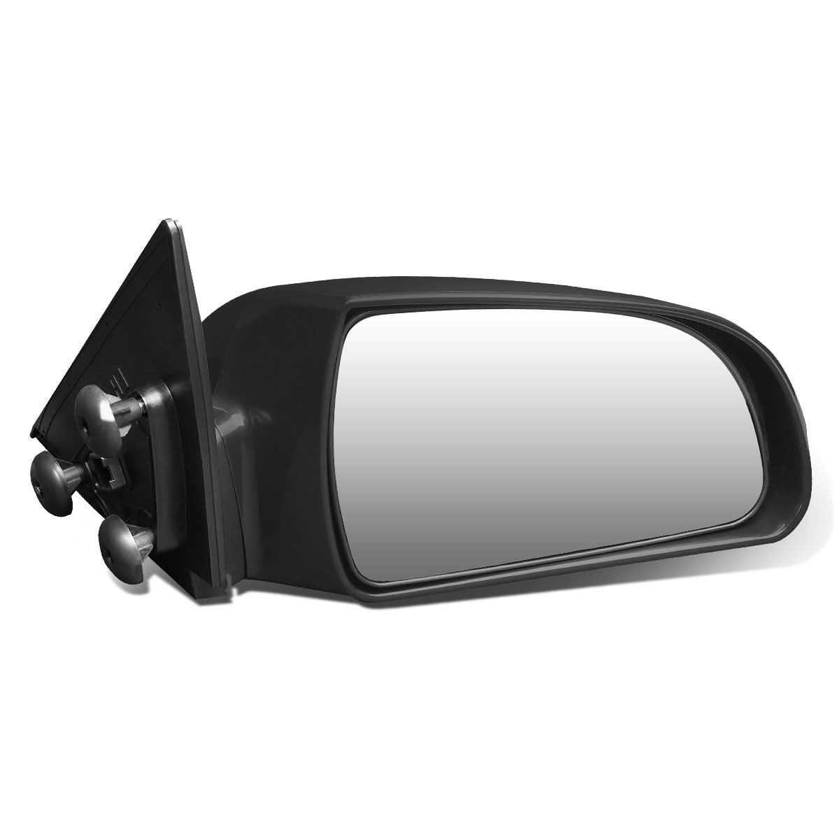 06-10 Hyundai Sonata Manual Side Mirror - Right - Black