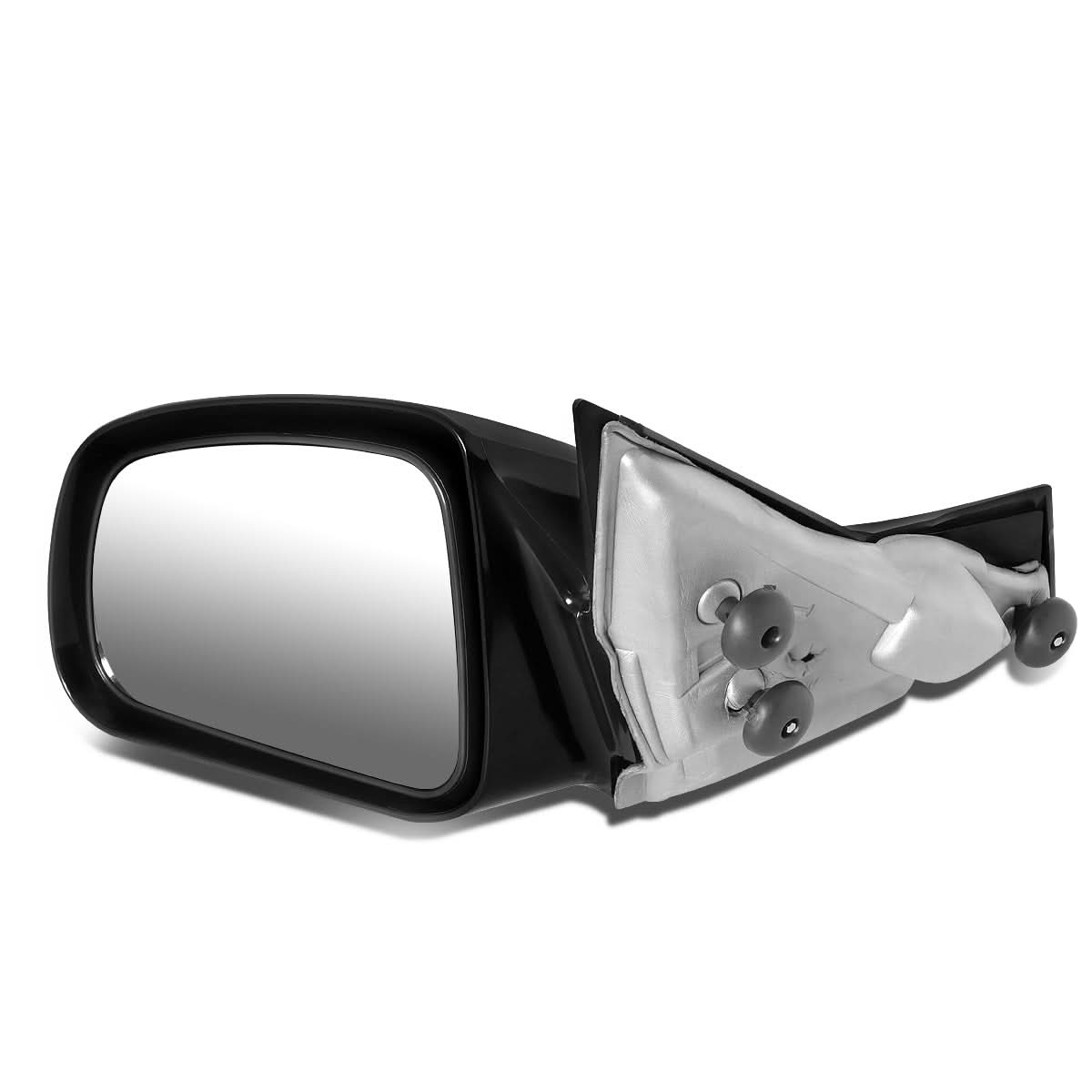 04-08 Pontiac Grand Prix Manual Side Mirror Left Black