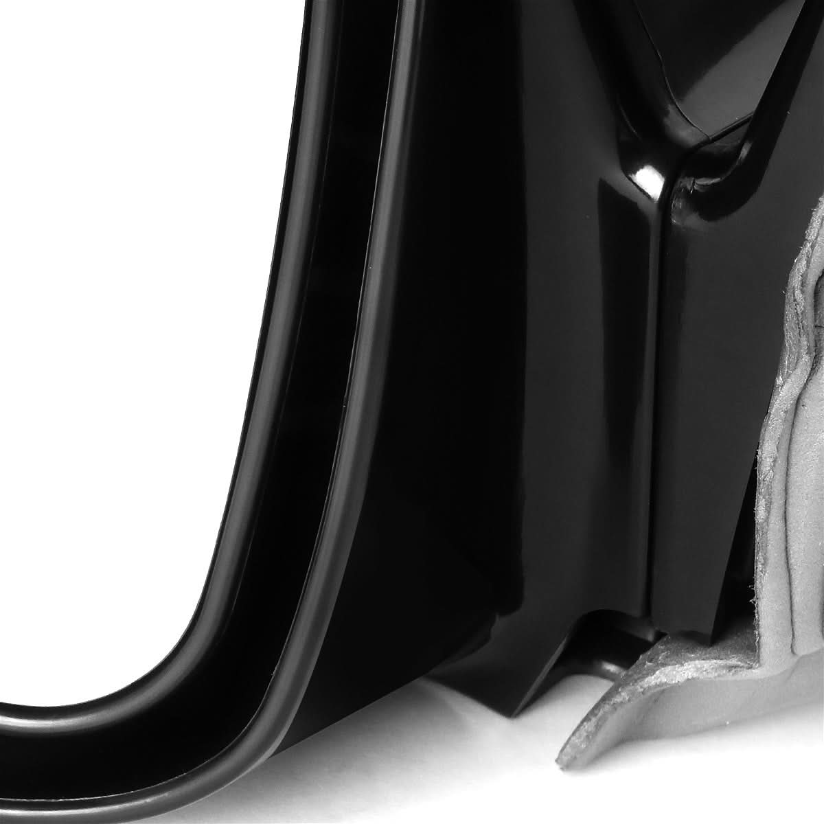 04-08 Pontiac Grand Prix Manual Side Mirror Left Black