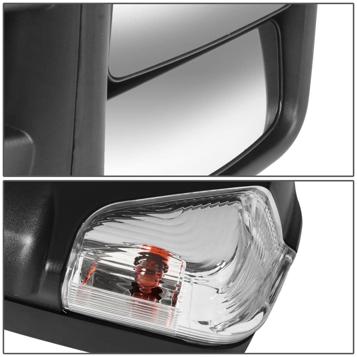 07-14 Dodge Sprinter OE Powered Heated LED Side Mirror Right Black