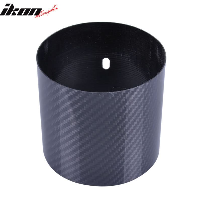 Universal Fitment 4Inch N1 Style Rear Muffler Exhaust Tip Carbon Fiber