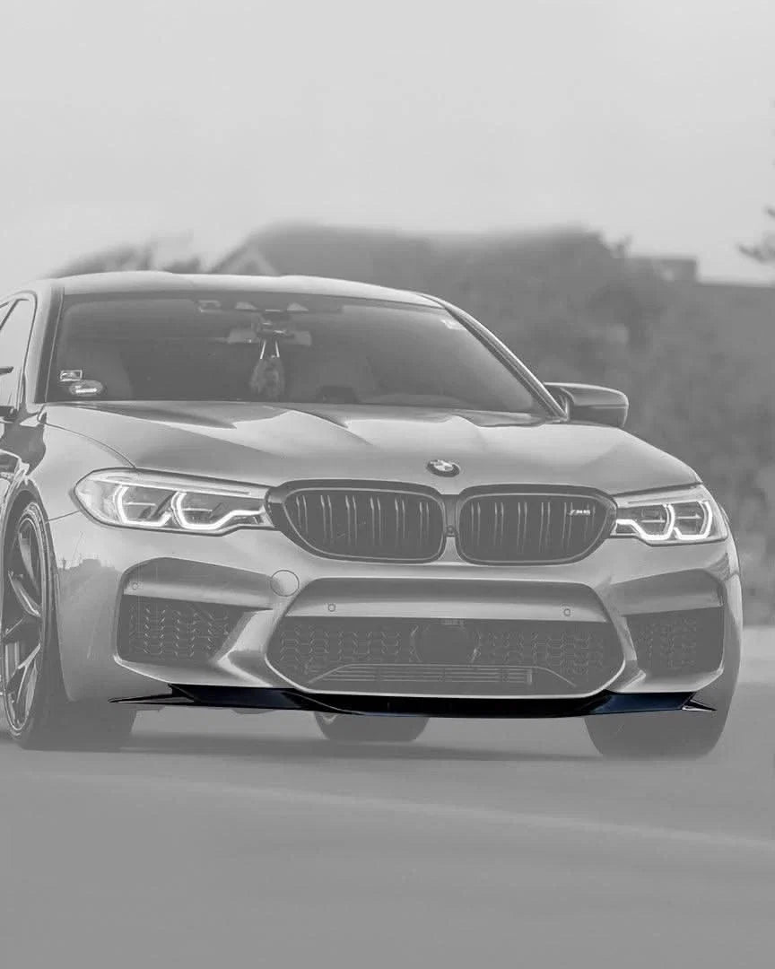 BMW 5 Series F90 M5 Sedan R Style Carbon Fiber Front Lip (2018 - 2020)