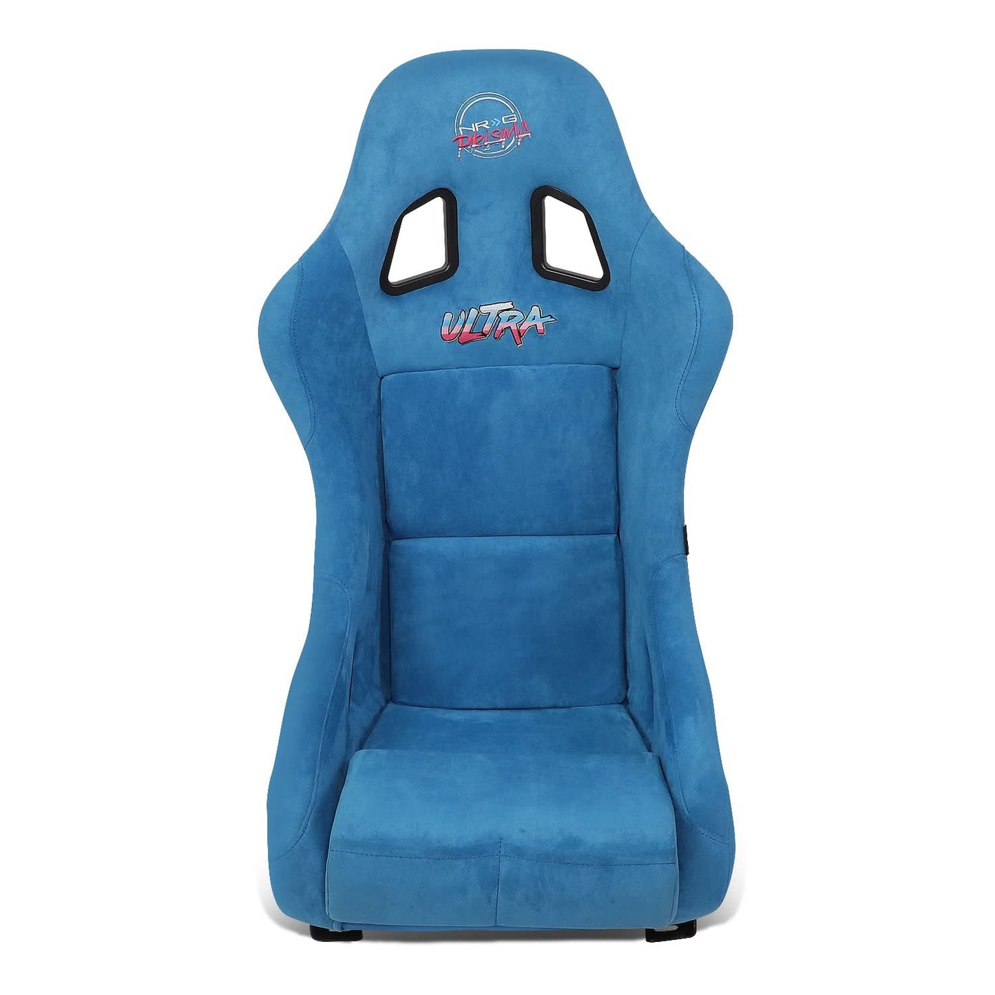 Prisma Ultra Style Fixed Back Bucket Racing Seat Blue Alcantara - FRP