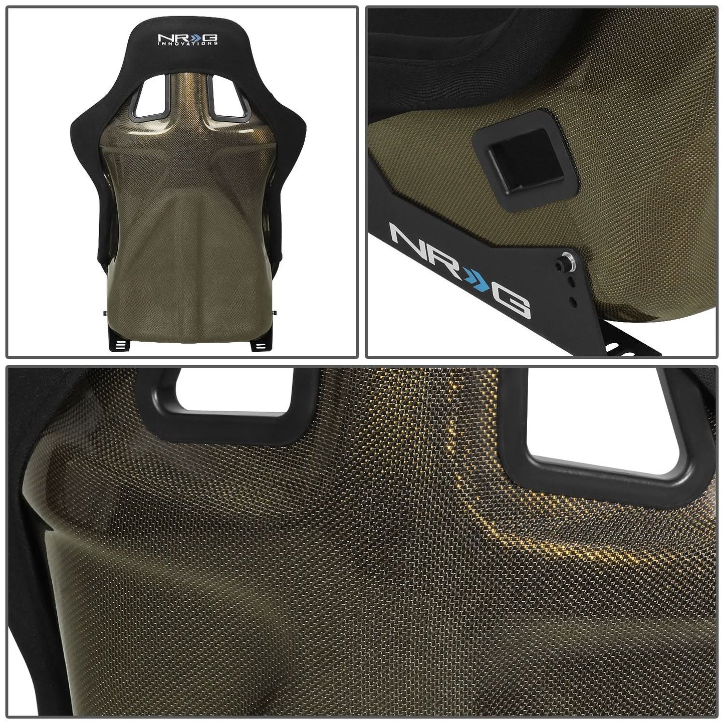 Large Bucket Racing Seat - Carbon Fiber
