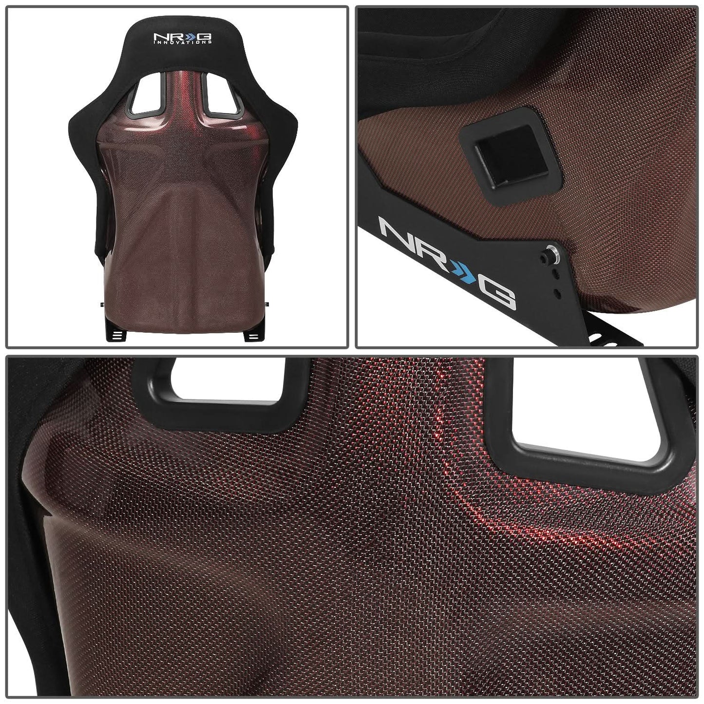 Racing Bucket Seat - Large - Carbon Fiber