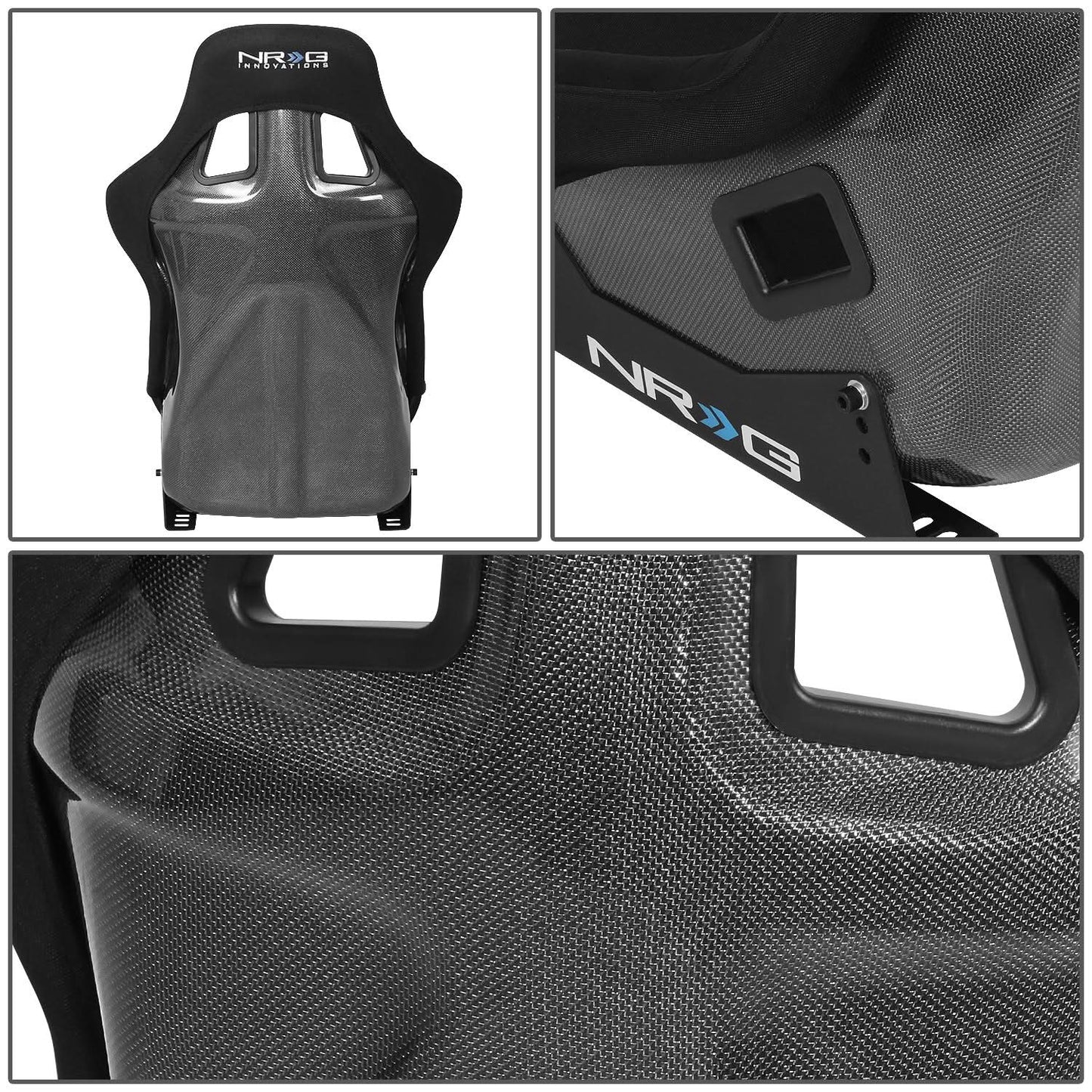 Large Bucket Racing Seat - Carbon Fiber